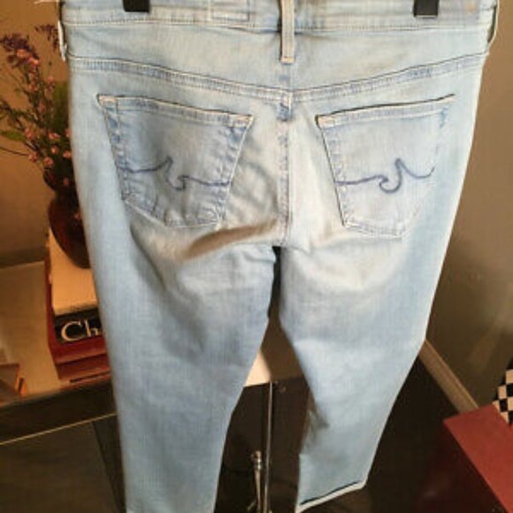 Adriano Goldschmed The Stilt Roll-Up Blue Jeans - Picture 6 of 10